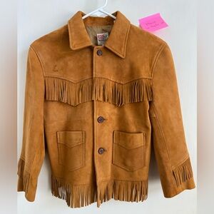 Rare Vintage Levi's Fringe leather Jacket